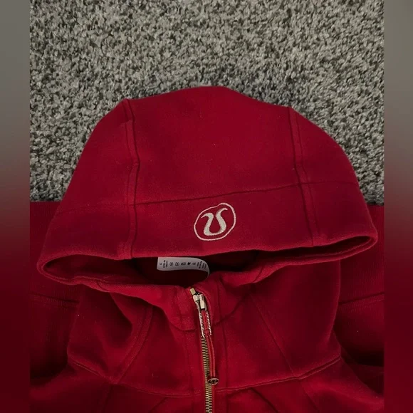 Red full zip scuba - Picture 3 of 4